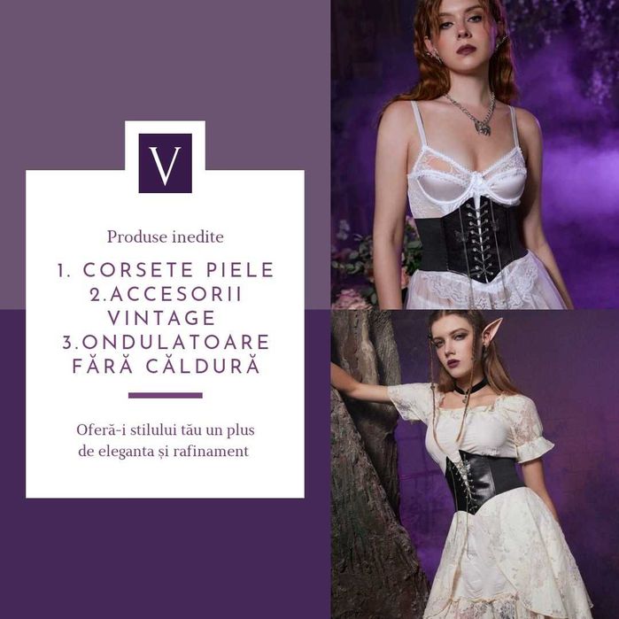 *NOU- transport gratuit Corset din piele, potrivit pentru orice tinuta