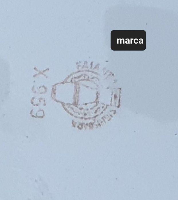 Platou mare  Portelan marcat