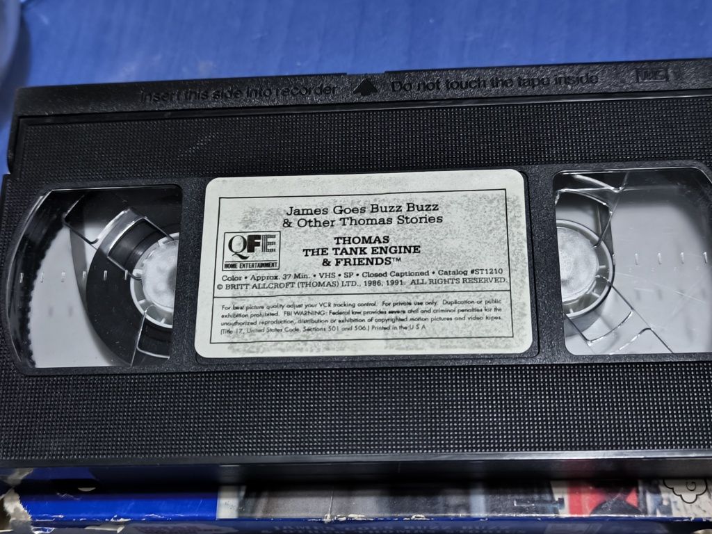 Caseta VHS originala cu Thomas