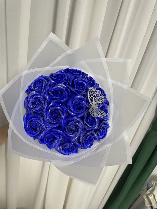 Buchet cu trandafiri din sapun