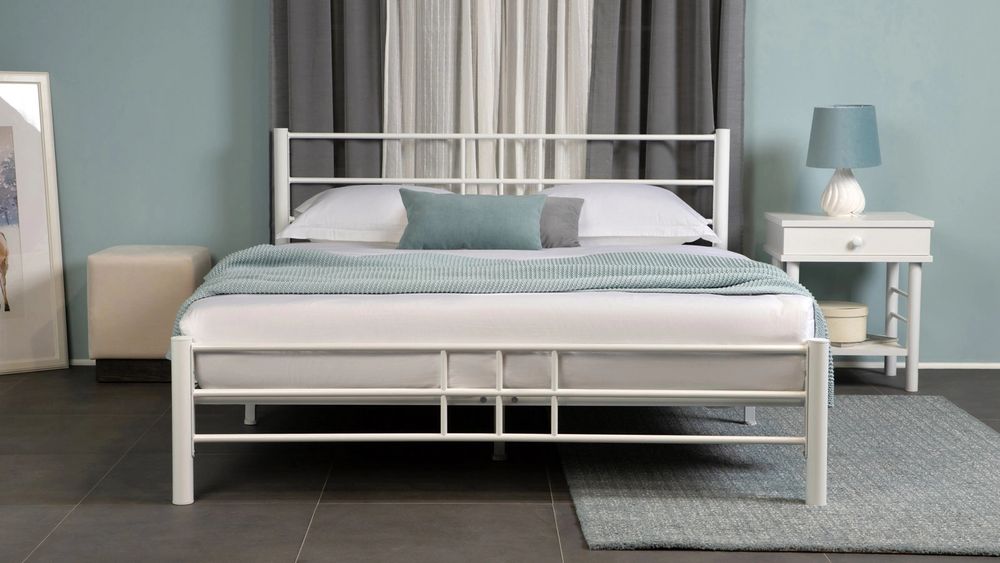 Temir krovat loft stilda