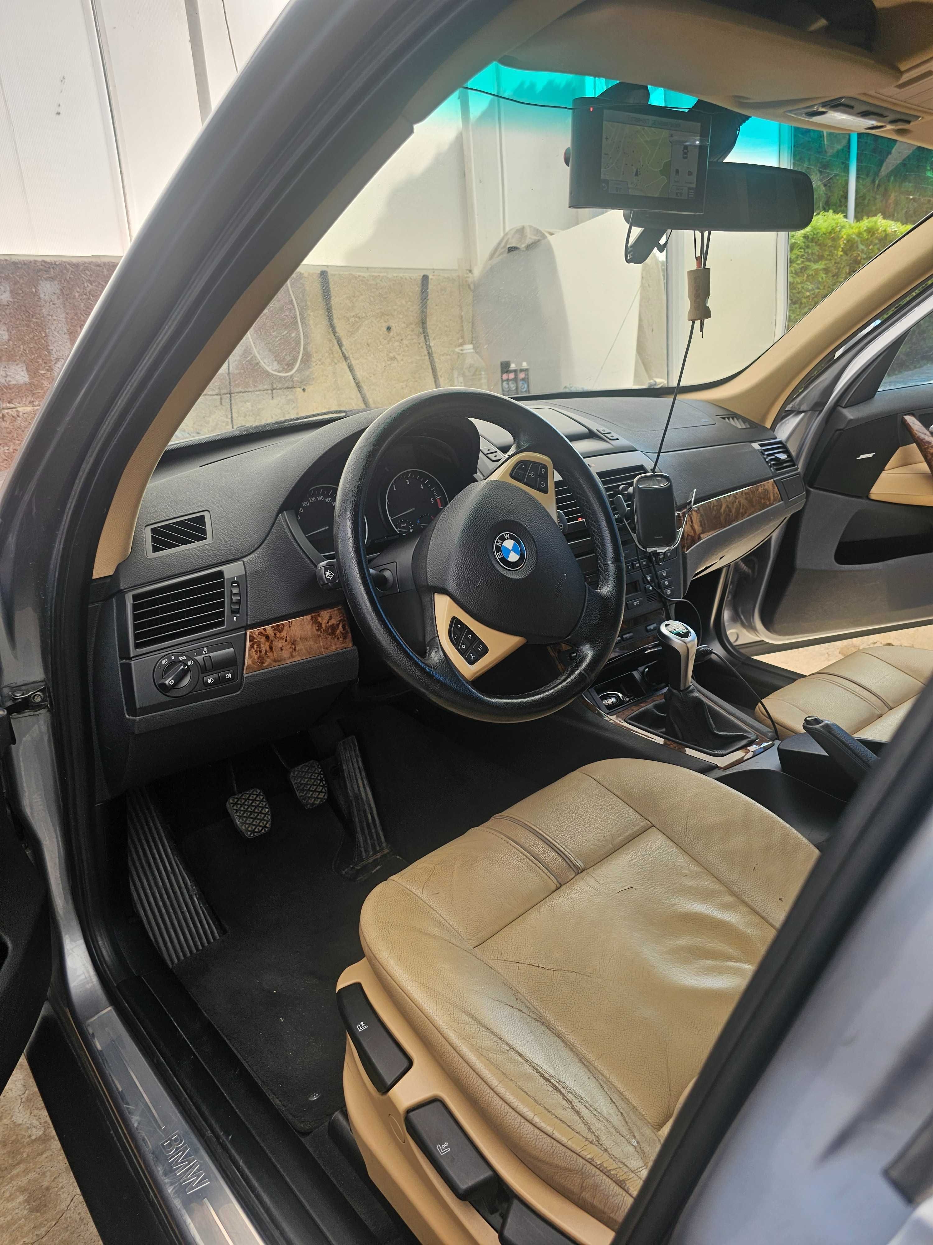 BMW X3 2.0 D 2006г. реални 251000км., кожен безов салон,