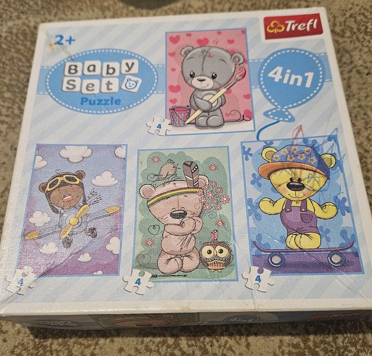 Puzzle 4 in 1 , 2 ani +