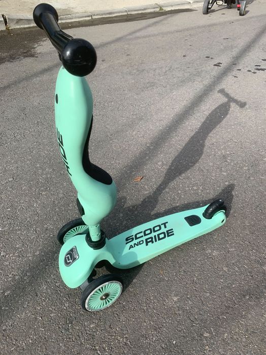 Vand trotineta Scoot and Ride 2 in 1 Highwaykik Kiwi