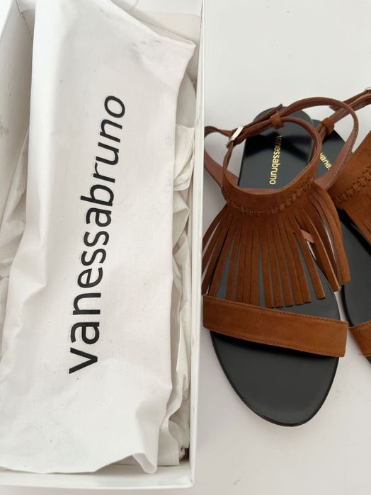 Sandale din piele, brand Vanessa Bruno