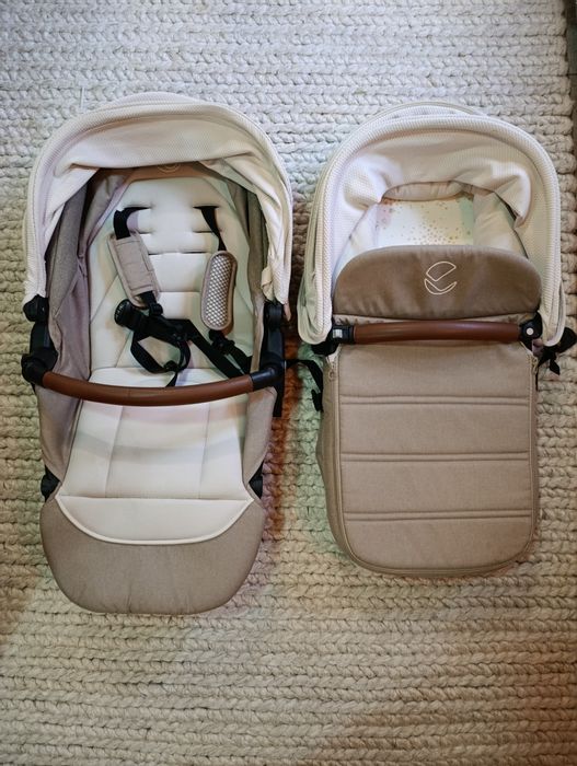 Продавам количка Jane Kendo 2в1 – Кош за новородено и седалка за бебе/