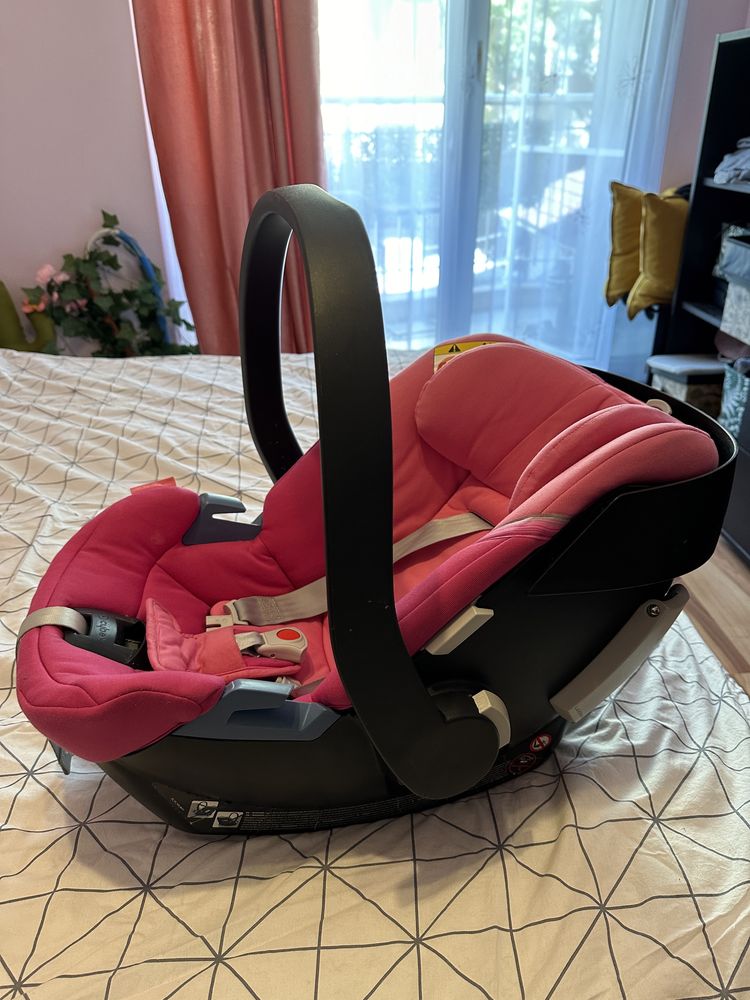 Столче за кола Cybex Aton 5 Magnolia Pink