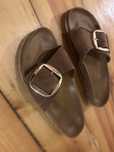 Birkenstock big buckle #40 естествена кожа