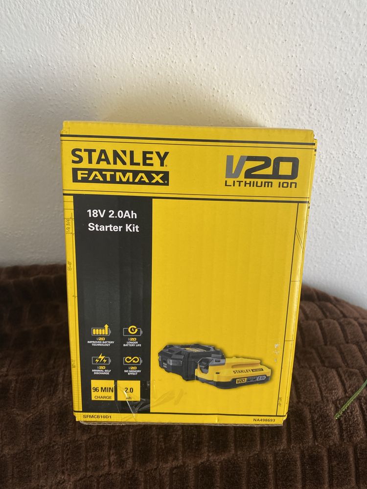 Stanley starter kit v20,18v,2ah