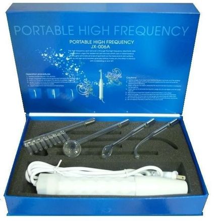 Electroderm portabil pentru tratament cosmetic