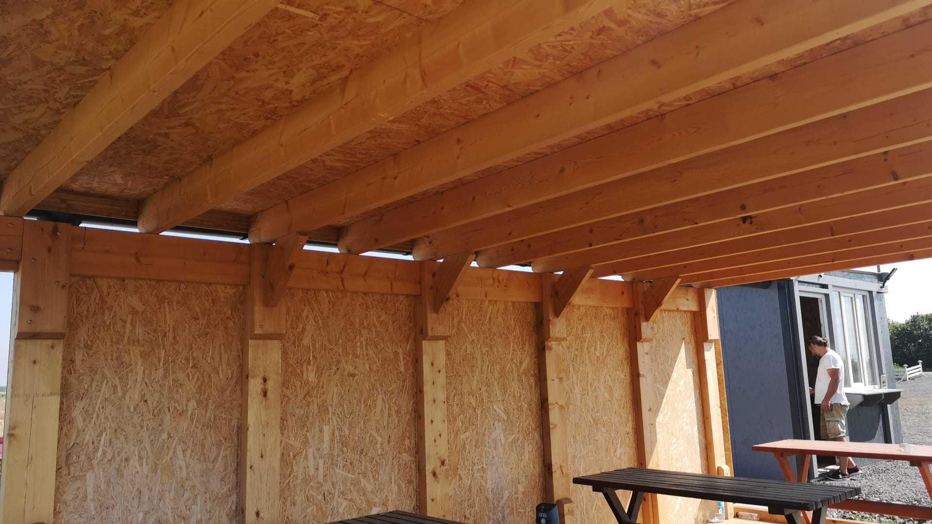 Vand terasa din lemn