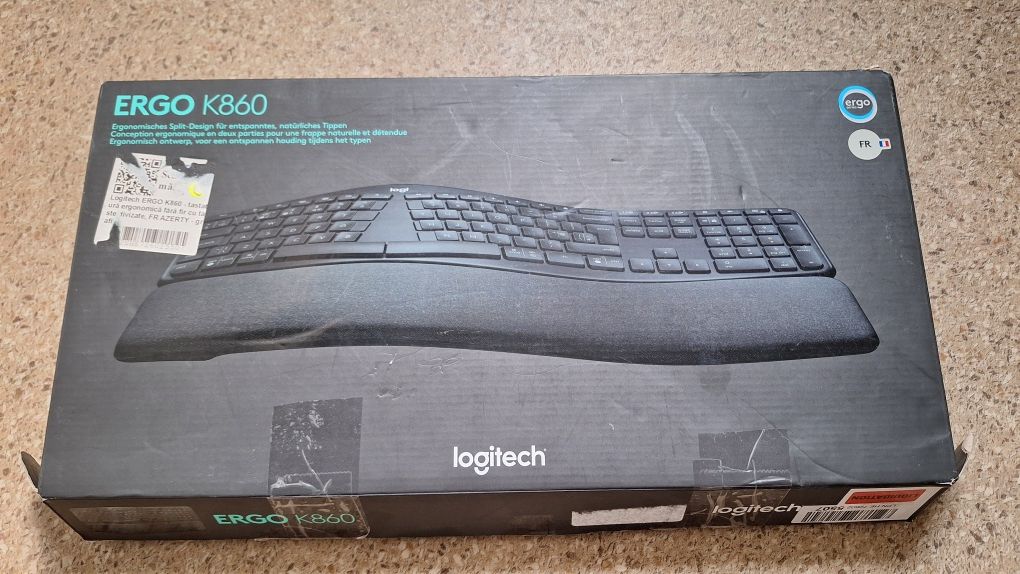 Tastatura wireless ergonomica Logitech K860