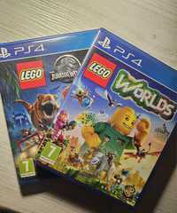 Lego World's и Lego Jurassic World для Ps4.