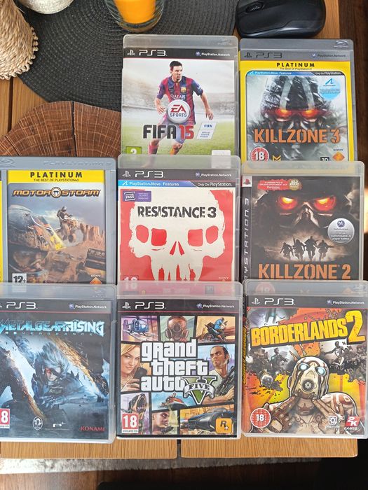 Всички игри на снимката за 50лв.