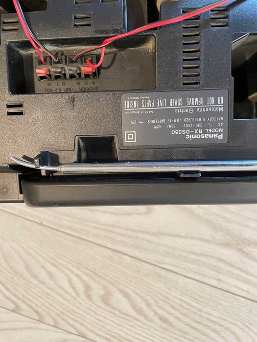 Panasonic rx ds550 Radiocasetofon Boombox vintage anii 1995