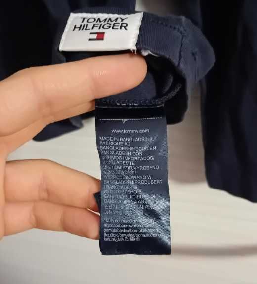 Оригинална фланелка Tommy Hilfiger