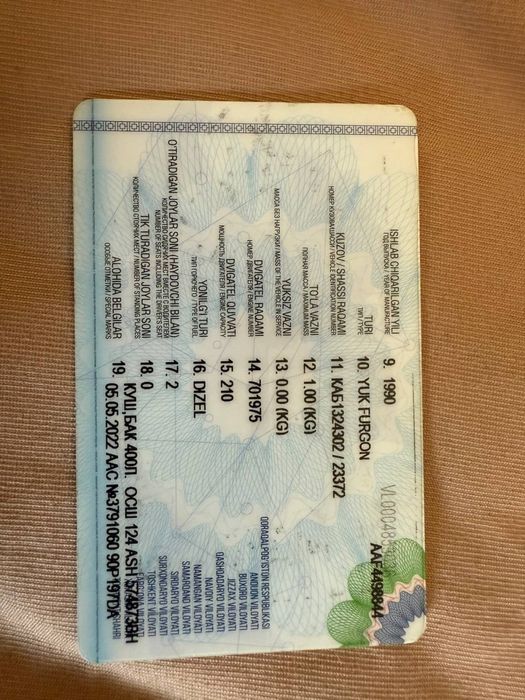 Texnik holati zo’r