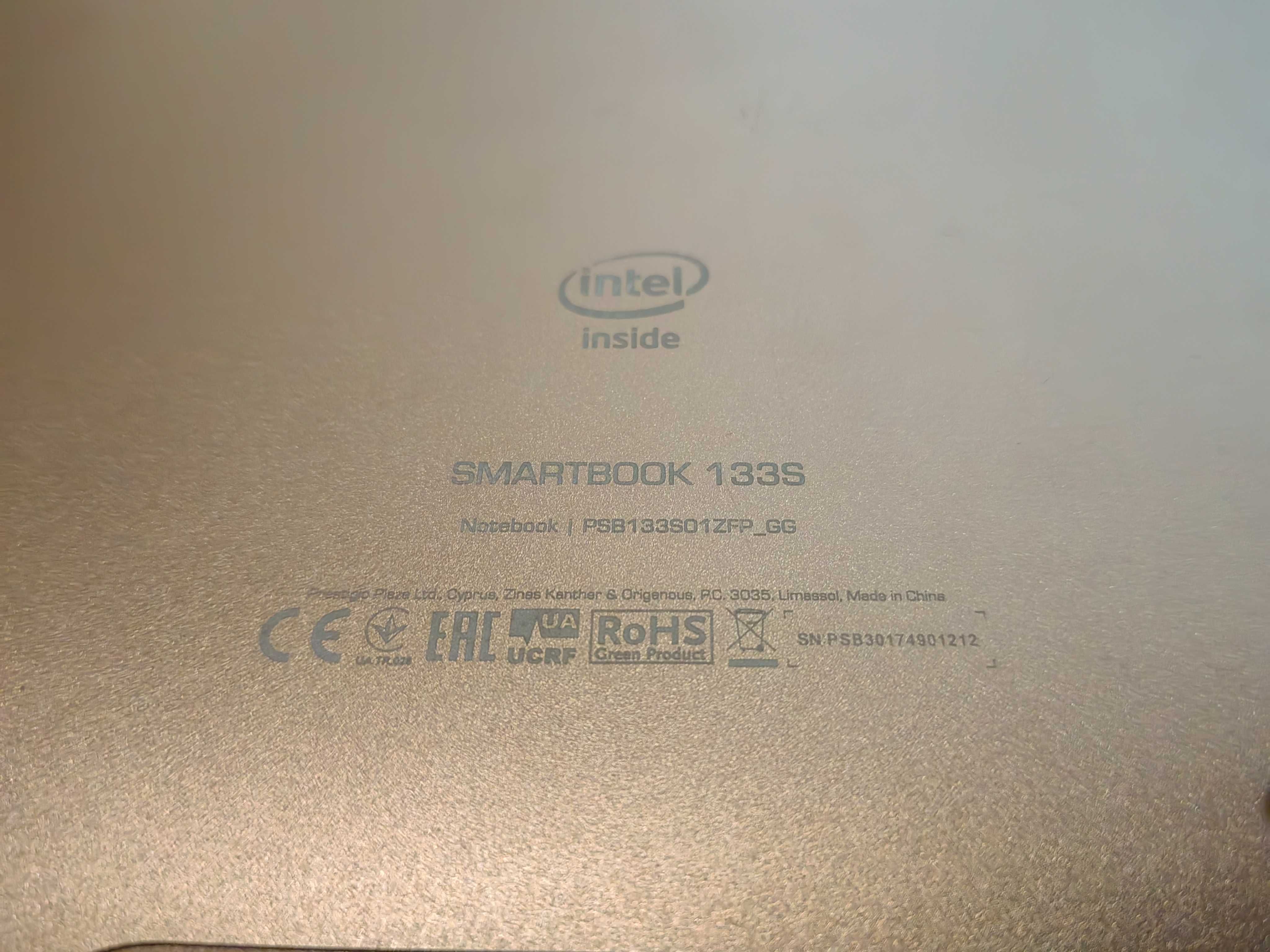 Notebook Prestigio 133S.