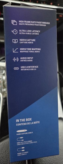 Vând placa de captura elgato hd 60x