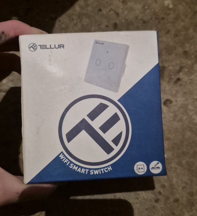 Tellur Smart Dublu Întrerupător Wi-Fi