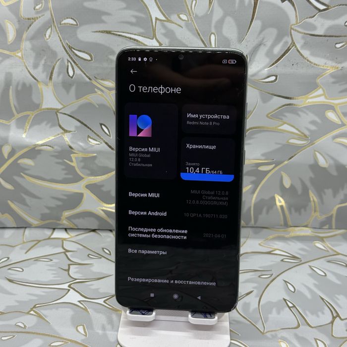 Redmi note 8 pro sotiladi dastavka bor