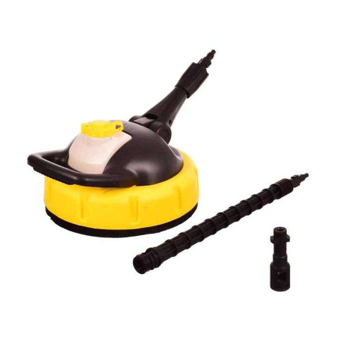 Perie spalat pavaj curte beton terasa cu rezervor de detergent