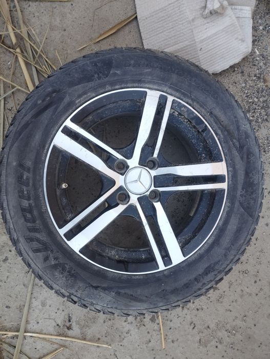 Срочно продам титановый диски с покрышками R14