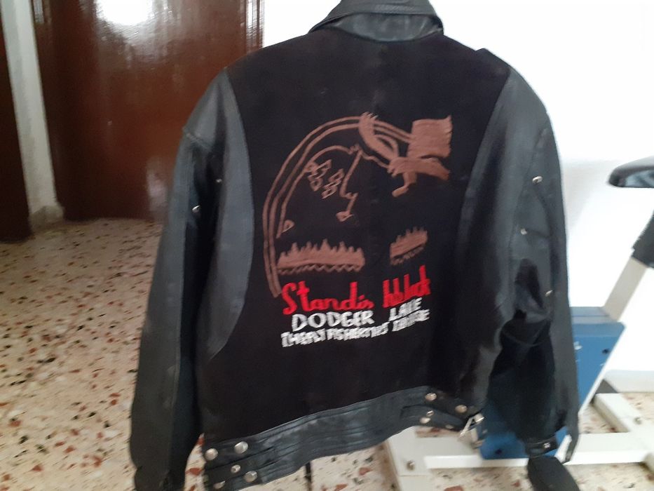Geaca piele rock-motor Spania