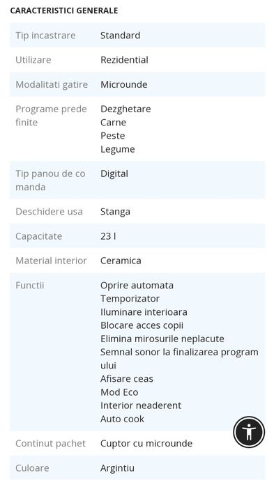 Cuptor cu microunde Samsung