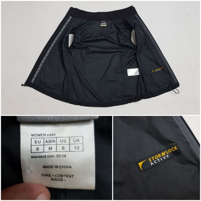 Jack Wolfskin Stormlock Active Black Waiscoat Vesta, mărimea S (lady)