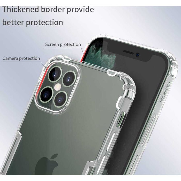 Husa gel hibride antisoc + Folie APPLE iPhone 12 Pro Max 13 mini 16 15