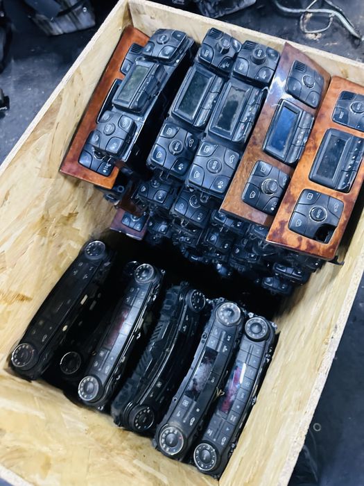Блок управление климат контроль w220 лиса авторазбор мерседес бу запча
