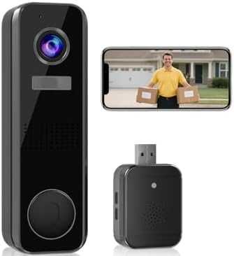 Now 2K HD Безжичен Видео Звънец Камера WiFi AI Детекция и Аудио за дом