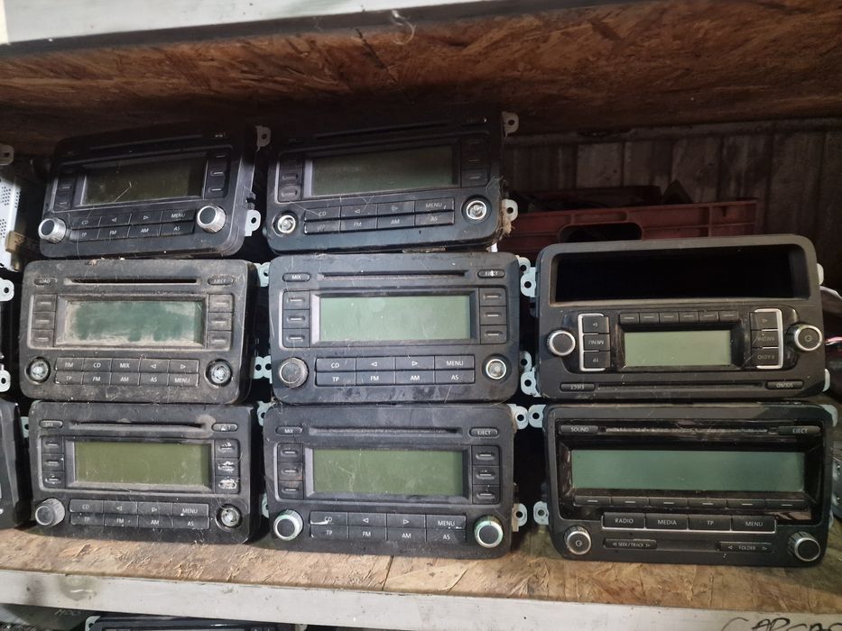 Radio cd mp3 Vw Passat,Golf 5,Touran, Skoda