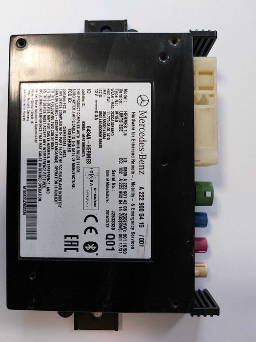 Модул за управление на комуникации/Bluetooth Mercedes W213 Е220d 2017