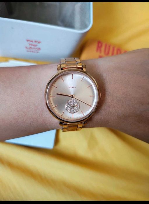 Ceas Fossil Damă ES4438 Gold Rose 30-38mm