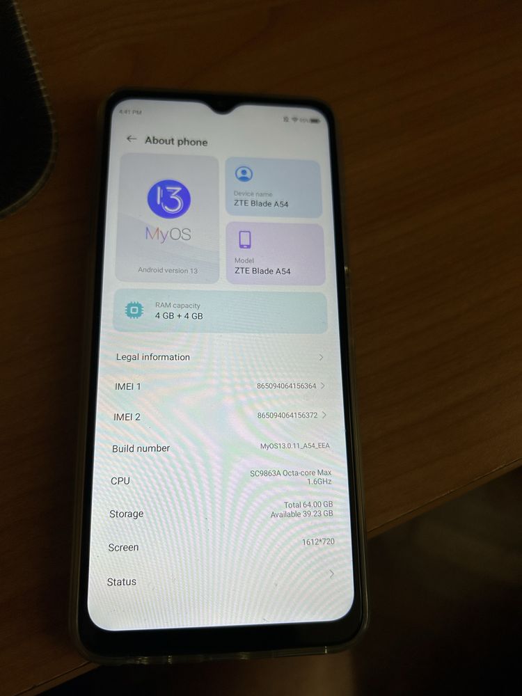 Telefon ZTE Blade A54