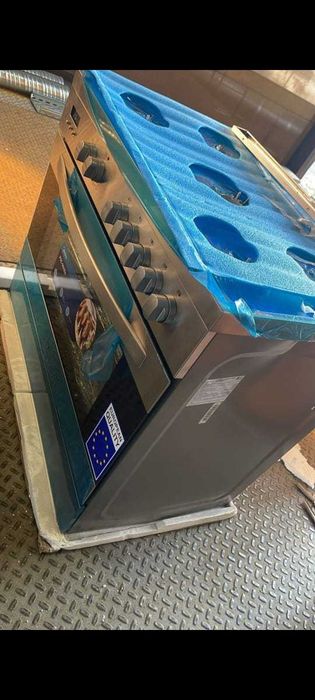 Кухонная плита Midea FSC-901EX, газовая, 5 конфорок