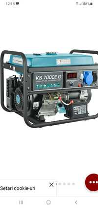 Generator de curent  5.5 KW HIBRID (GPL + BENZINA) - KONNER & SOHNEN -