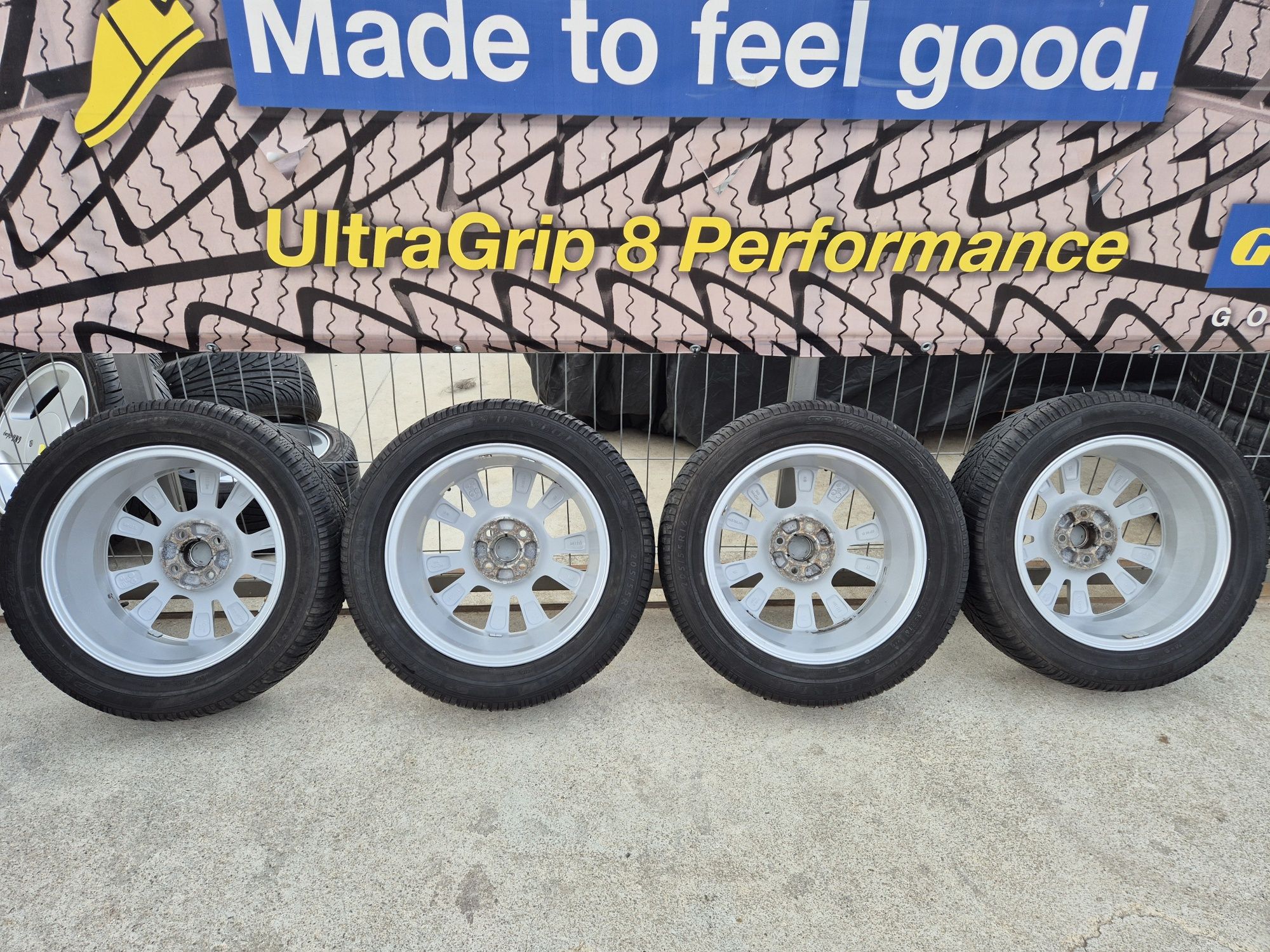 Джанти Ronal 16 цола,  4х100 , 6j ,et44 , 205/55/16 Opel  Fiat  Mini