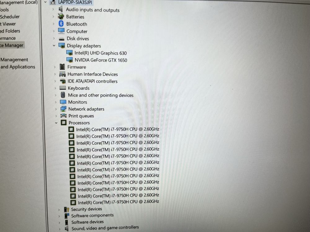 Ноутбук игровой Asus Rog  G513  i7-9th gen
