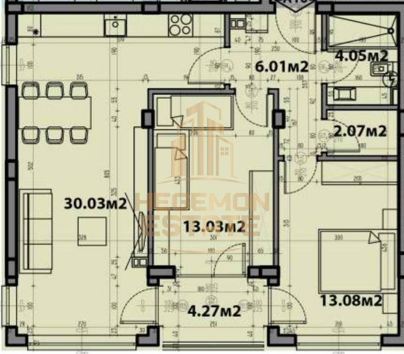 Продава се Тристаен апартамент в Варна, Виница - 100 кв.м за 1810 €/кв.м - Снимка #1