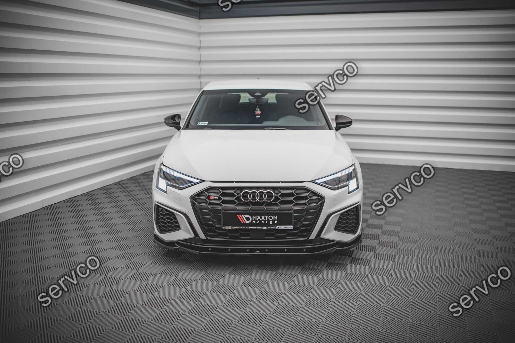 Prelungire bara fata Audi S3 A3 S-Line 8Y 2020- v4 - Maxton Design