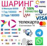 80° TELEKARTA качественный шаринг
