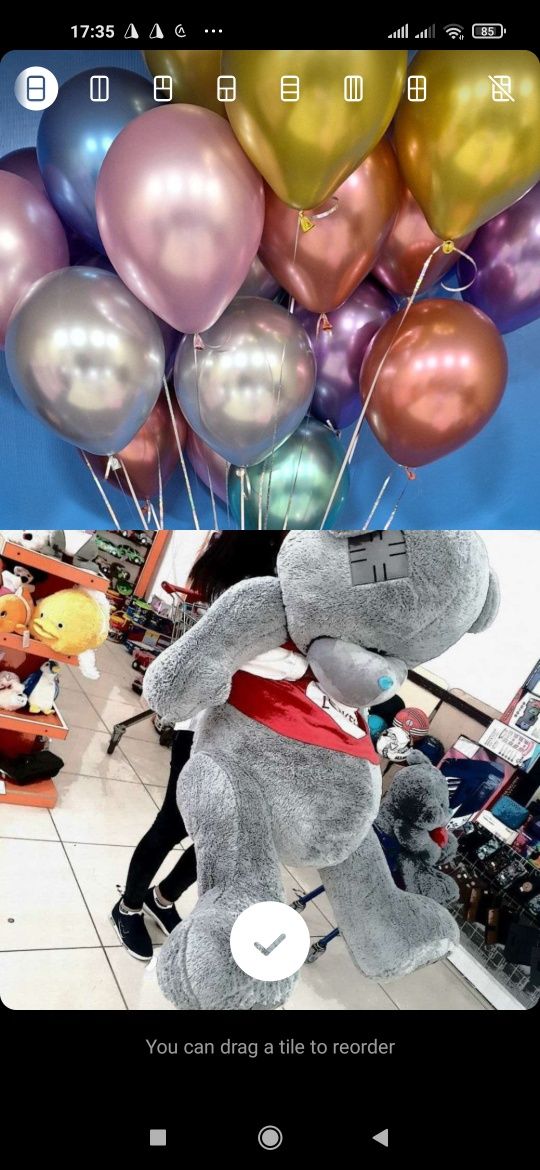 Теddi 1+1 Teddy,Тедди,айик,+ Vazdushniy shar+Sharlar+Шар+ Шарлар