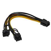 PCI-E Splitter 6pin -> 2x 8pin - CABLE-PCIE6-TO-2x8