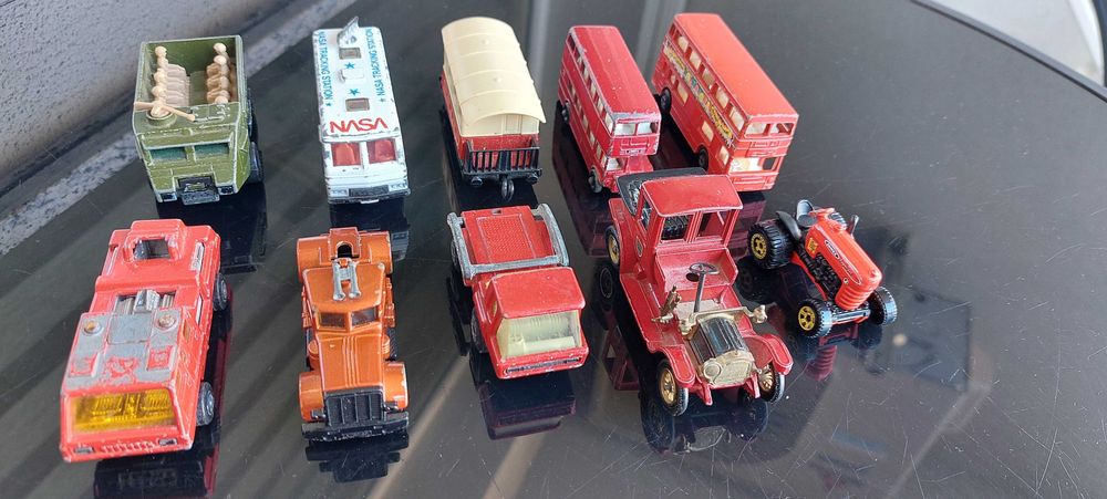 Мачбокс. Лот от 10бр. метални колички MATCHBOX