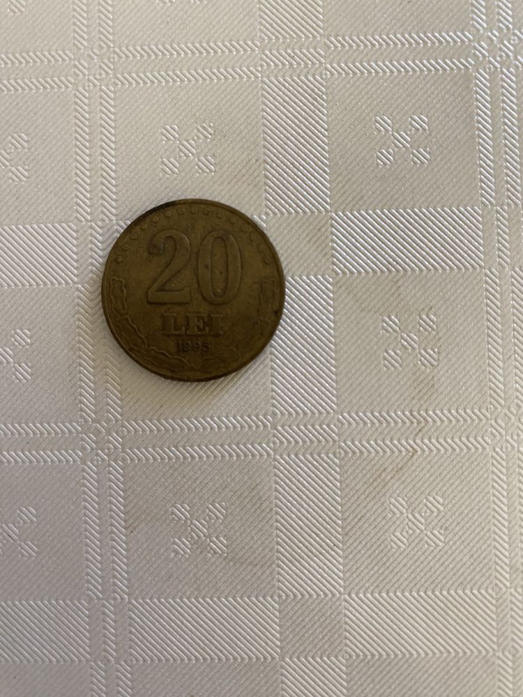 Monedă 20 de lei din 1995