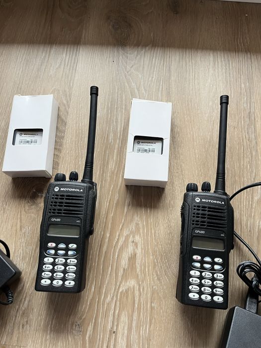 Рация Motorola GP680 со взрывозащитой.