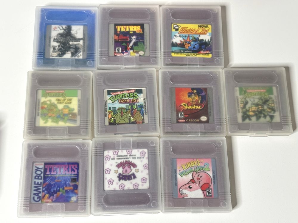 Nintendo Gameboy с играми и допами